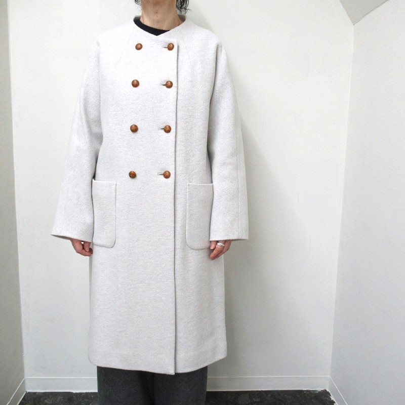 Vent d'ouest  ウール圧縮ポケ付きコート /OFF11 【日本製】